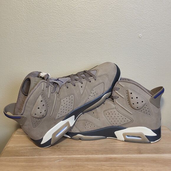 Air Jordan 6 Retro GTX GORE-TEX Brown Kelp FD1643-300 Women’s Size 12 Men's 10.5 - Picture 4 of 7